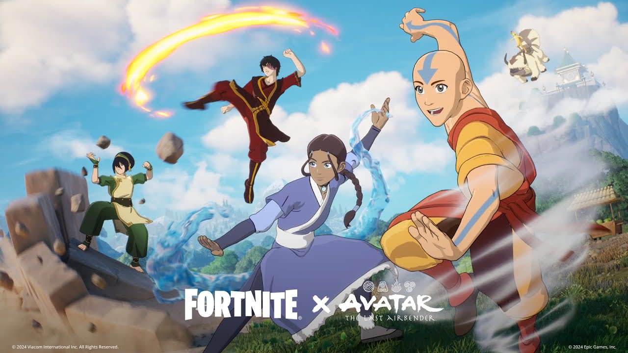 Fortnite x Avatar the Last Airbender event quests and rewards