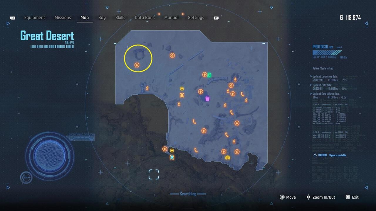 Vainquez le Béhémoth (gauche), puis informez Kaya de la destinée de sa sœur. Vous obtiendrez la tenue Sky Ace (droite).