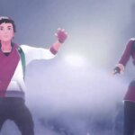 Nouvelle mise à jour Pokémon Go : changement d'avatar en vue A slightly menacing avatar pose where the Pokemon Go player is surrounded in fog.