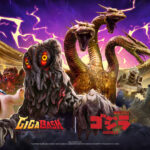 Découvrez les nouveaux personnages jouables de l'univers Godzilla dans GigaBash Gigabash key art