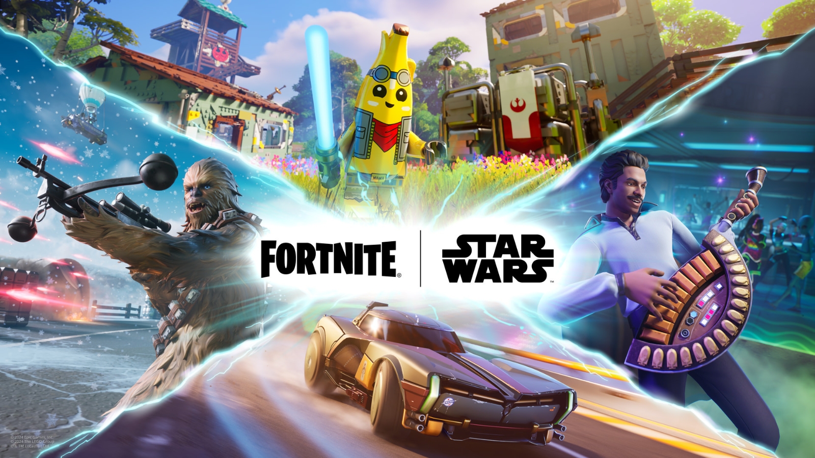 Fortnite x Star Wars update 29.40 patch notes: Lightsabers, Chewbacca skin, LEGO pass & more