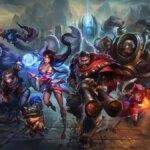 League of Legends generic splash art showing several champions, including Graves, Ahri, Blitzcrank, and more.