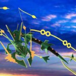 Mega Rayquaza in Elite Raids Shared Skies Pokémon Go