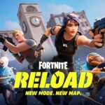 Nouveau mode de jeu « Reload » dans Fortnite : Tilted Towers de retour dès le 22 juin. Image shows a promotional photo for Fortnite Reload