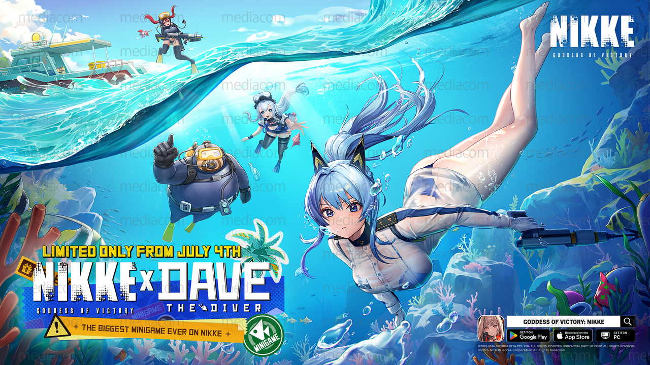 Goddess of Victory: Nikke Announces Collaboration Event with Dave the Diver