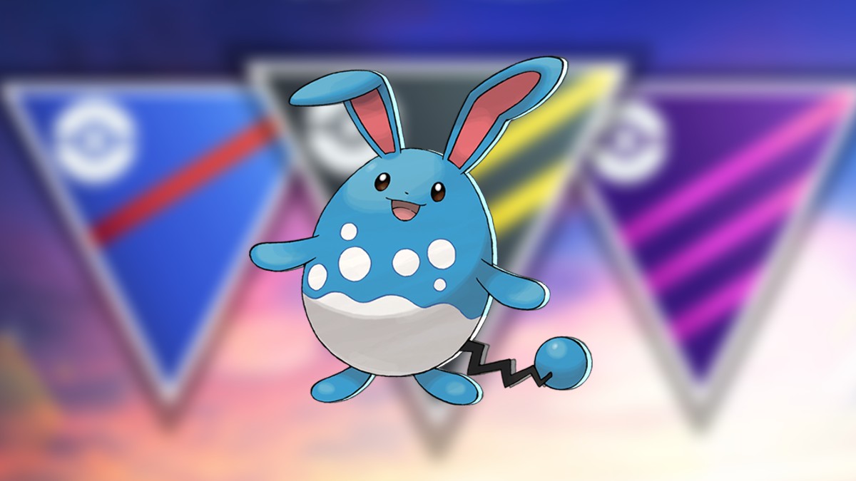 Azumarill in the Pokemon GO Battle League.