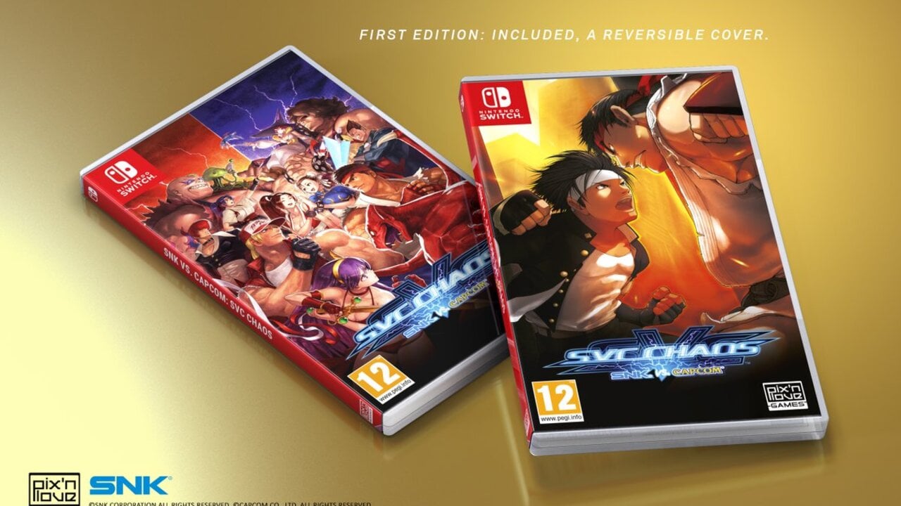 SNK vs. Capcom: SVC Chaos Switch Physical Releases Announced