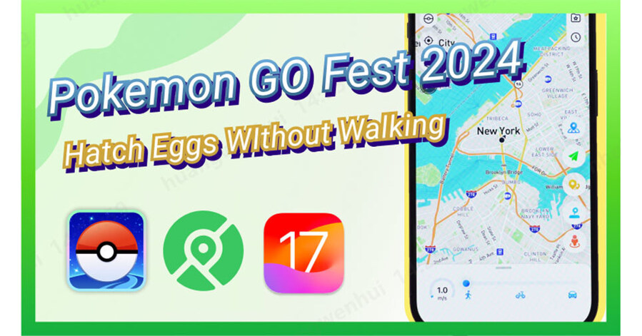 Hatching Pokémon Eggs without Walking or Moving at Pokemon GO Fest 2024