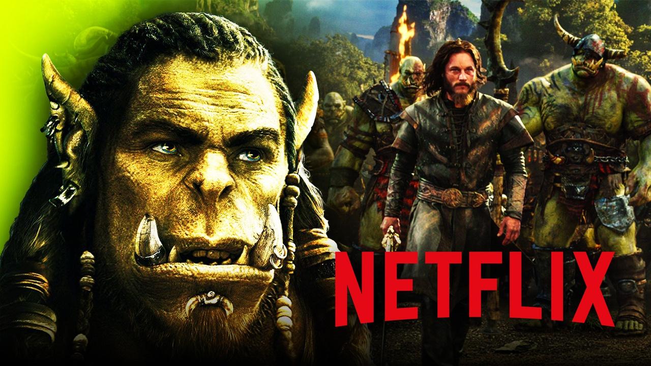 Warcraft movie wallpaper, Netflix logo