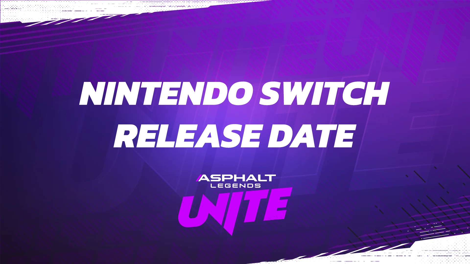 Asphalt Legends Unite Switch Switch release date, gift packages