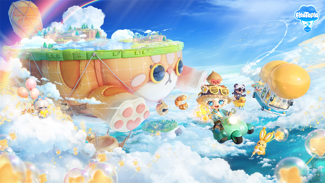 Floatopia announced for Switch