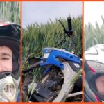 Un TikTokeur filme un énorme faux policier en pleine course poursuite réussie TikTok police chase