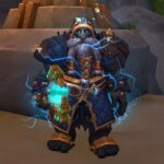 An earthen shrouded in lightning