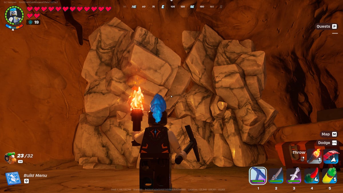 Where to get Marble in LEGO Fortnite