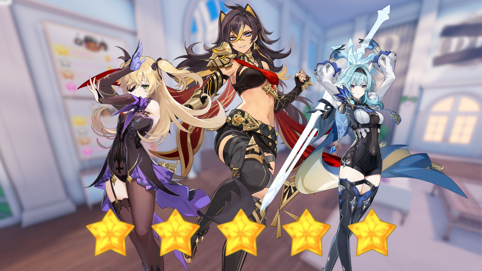 Genshin Impact characters slay in this Dress to Impress competition