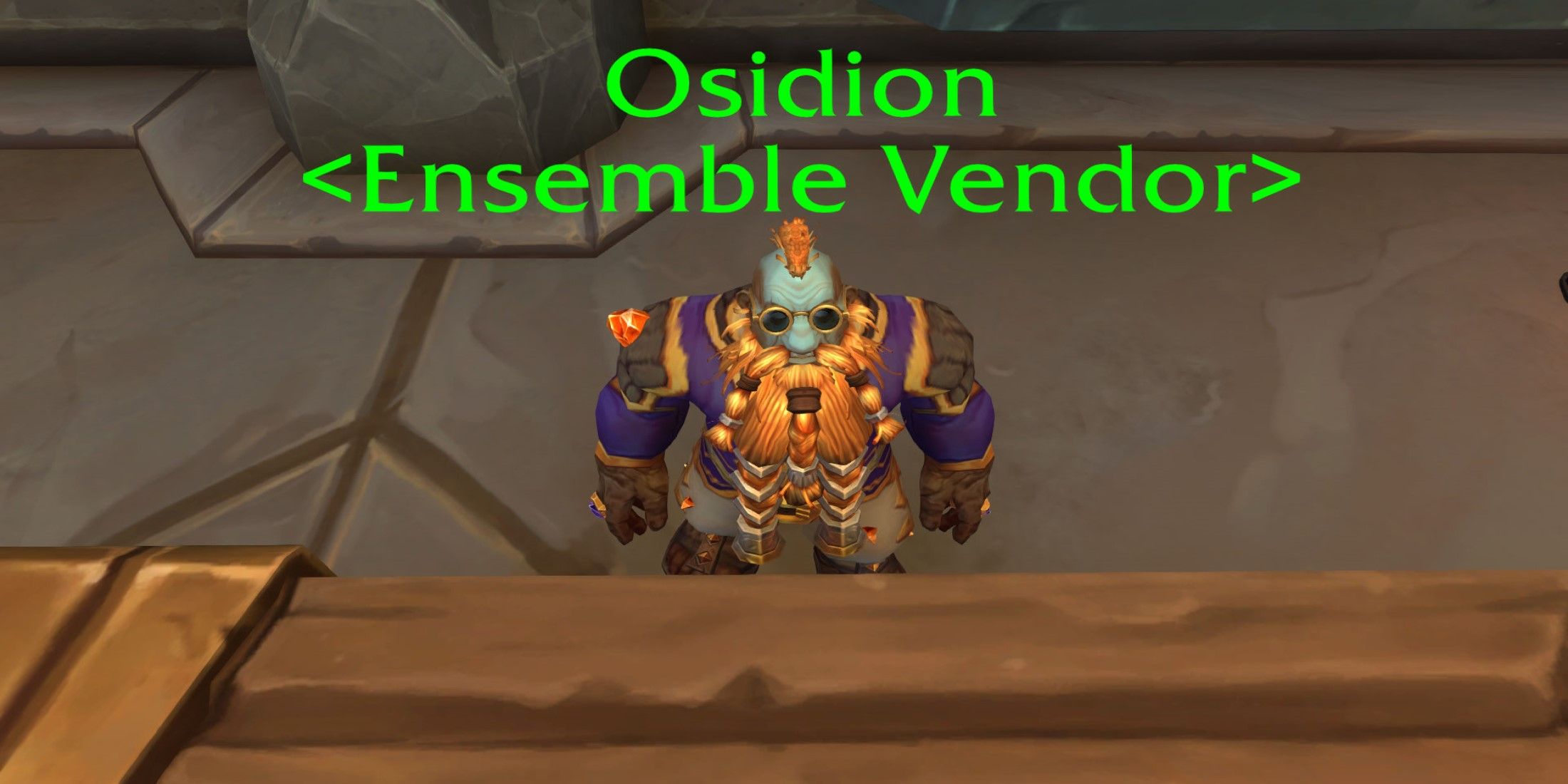 The War Within – Ensemble Vendor Location (Obsidion)