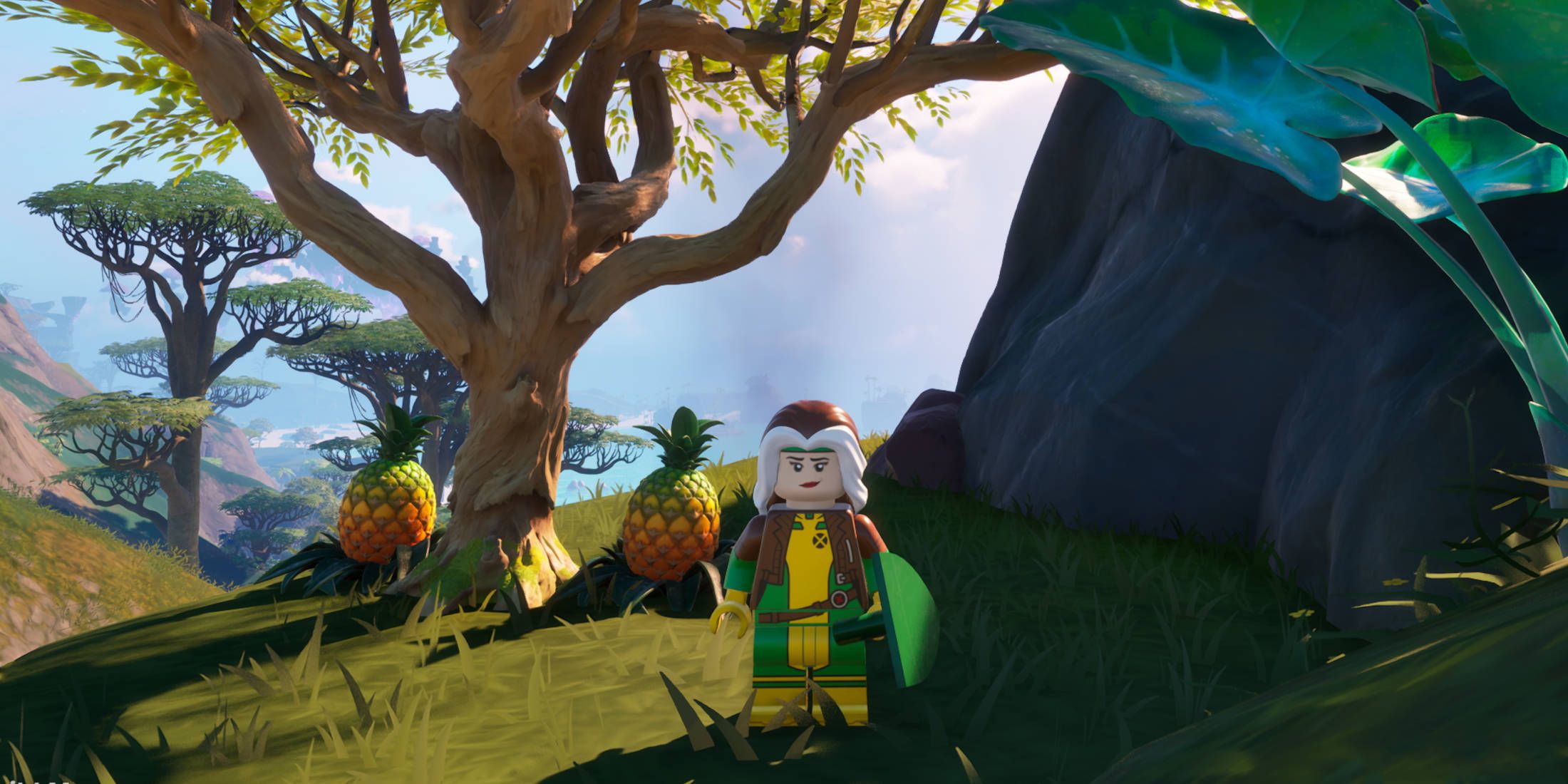 How to Make Hawaiin Pizza in LEGO Fortnite