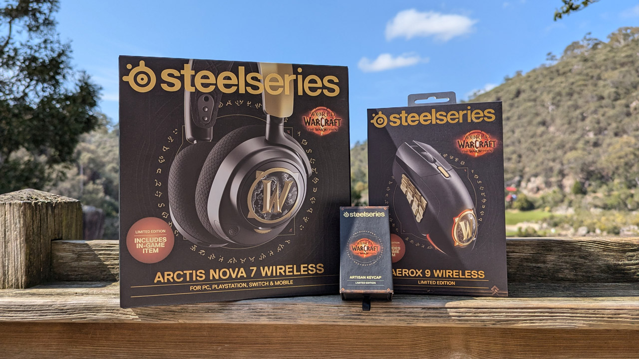 SteelSeries Limited Edition World of Warcraft's Peripherals Are Hard To Explain, But Easy To Appreciate