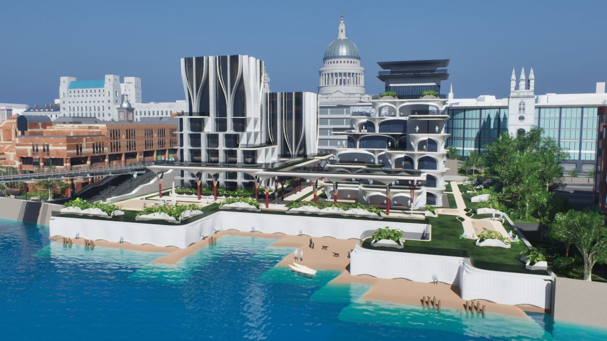 Re:Imagine London: Zaha Hadid Architects shapes a Fortnite cityscape