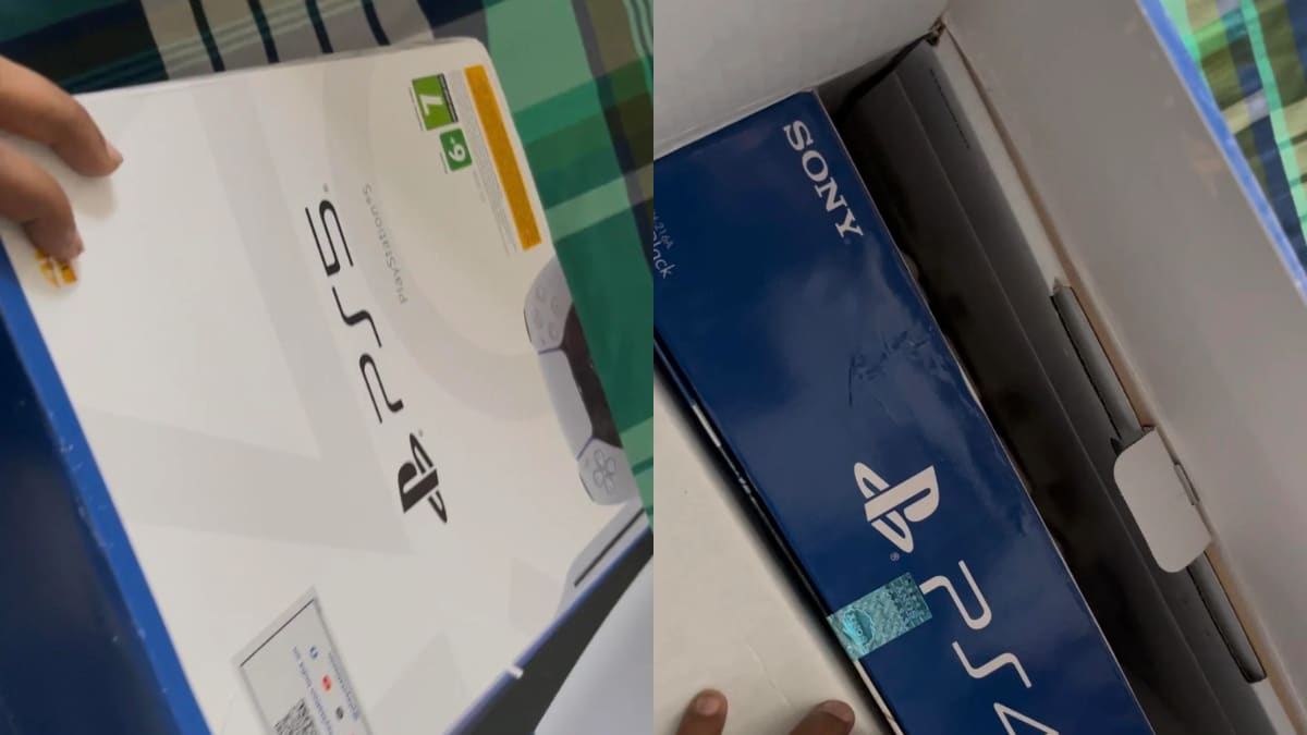 PS4 Inside PS5 Box? Amazon Delivers Old PlayStation in New Box, Customer's Requests Go Unanswered