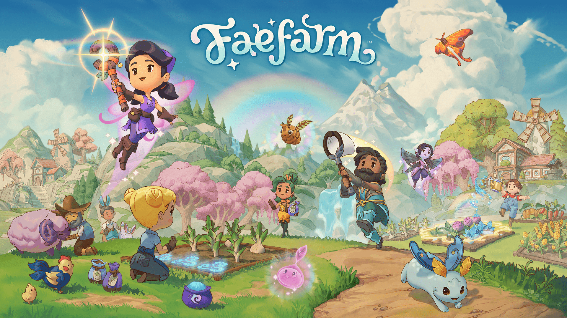 Cozy Farming Sim 'Fae Farm' Out Now on PlayStation and Xbox Series Consoles