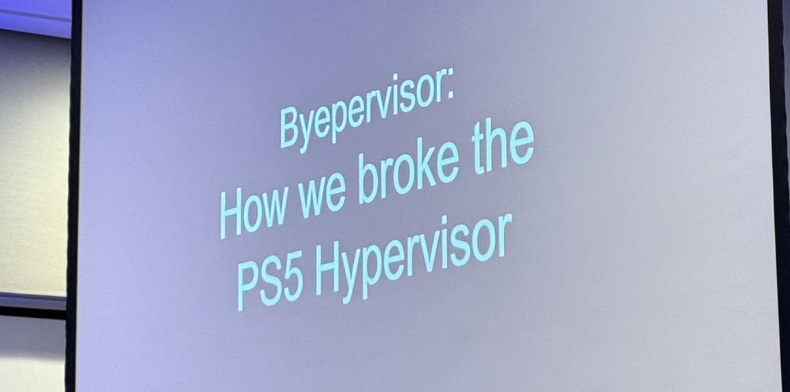 PS5: SpecterDev presents Hypervisor "Byepervisor" exploit