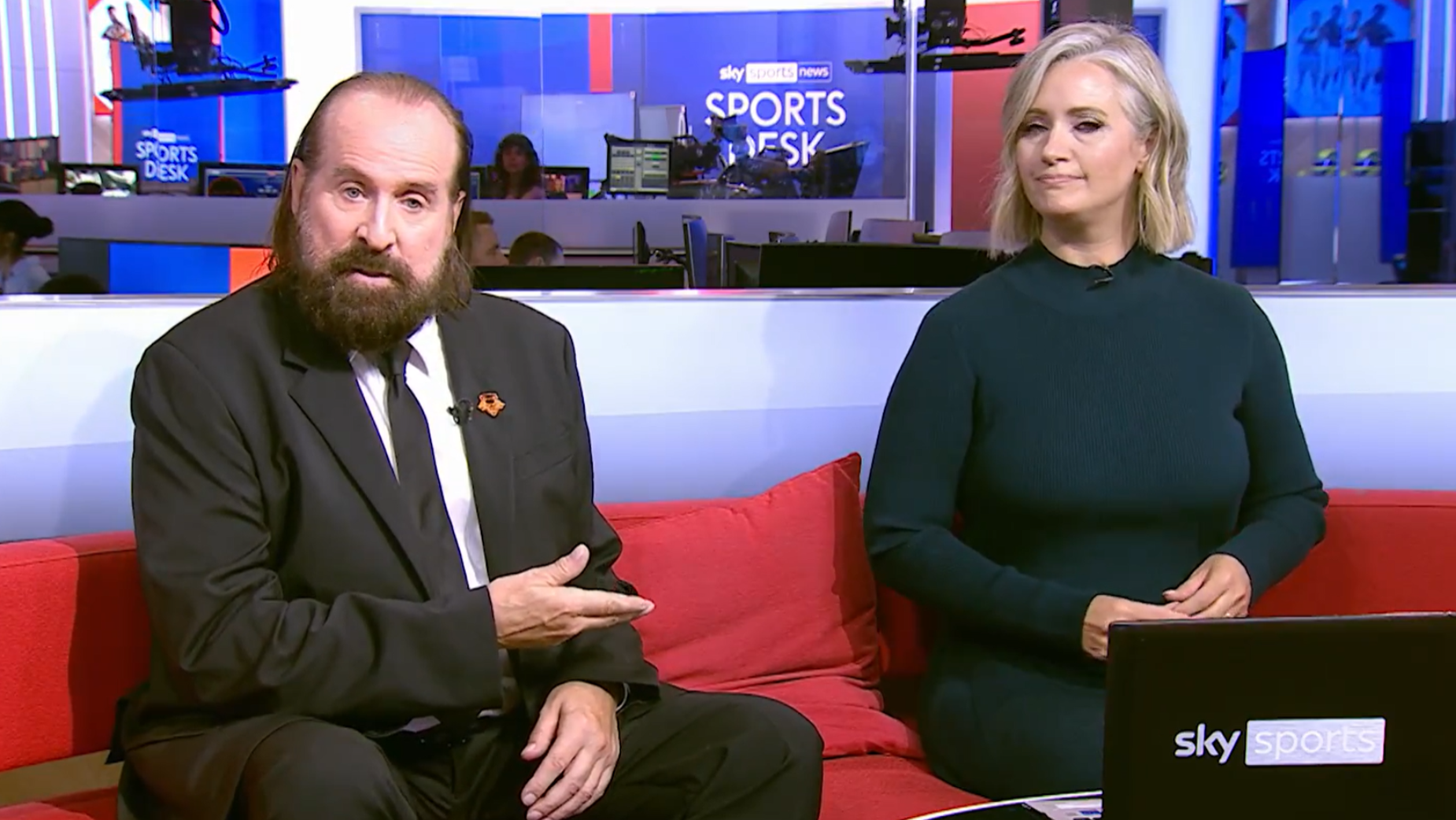 Peter Stormare as "The Replacer" Takes Over Sky Sports News in Black Ops 6 Campaign