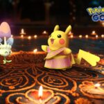 Pikachu dons saree for Festival of Lights in Pokémon GO