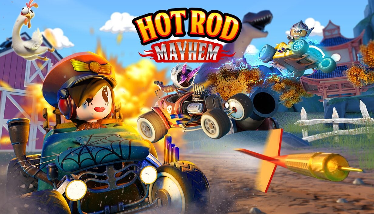 Fast-paced racing game Hot Rod Mayhem announced for PS5, Xbox Series, PS4, Xbox One, Switch, and PC