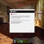 An on-screen message detailing a DirectX crash in Call of Duty: Black Ops 6 on Windows 11