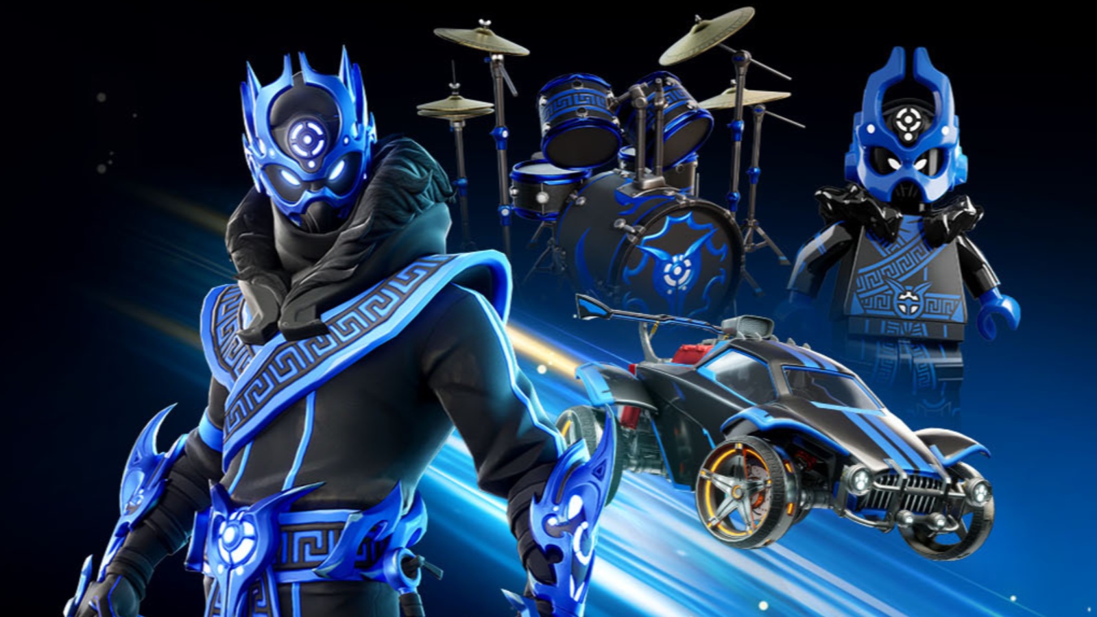 Ice Spice skin and the Rap Princess Ice Spice skin in Fortnite.