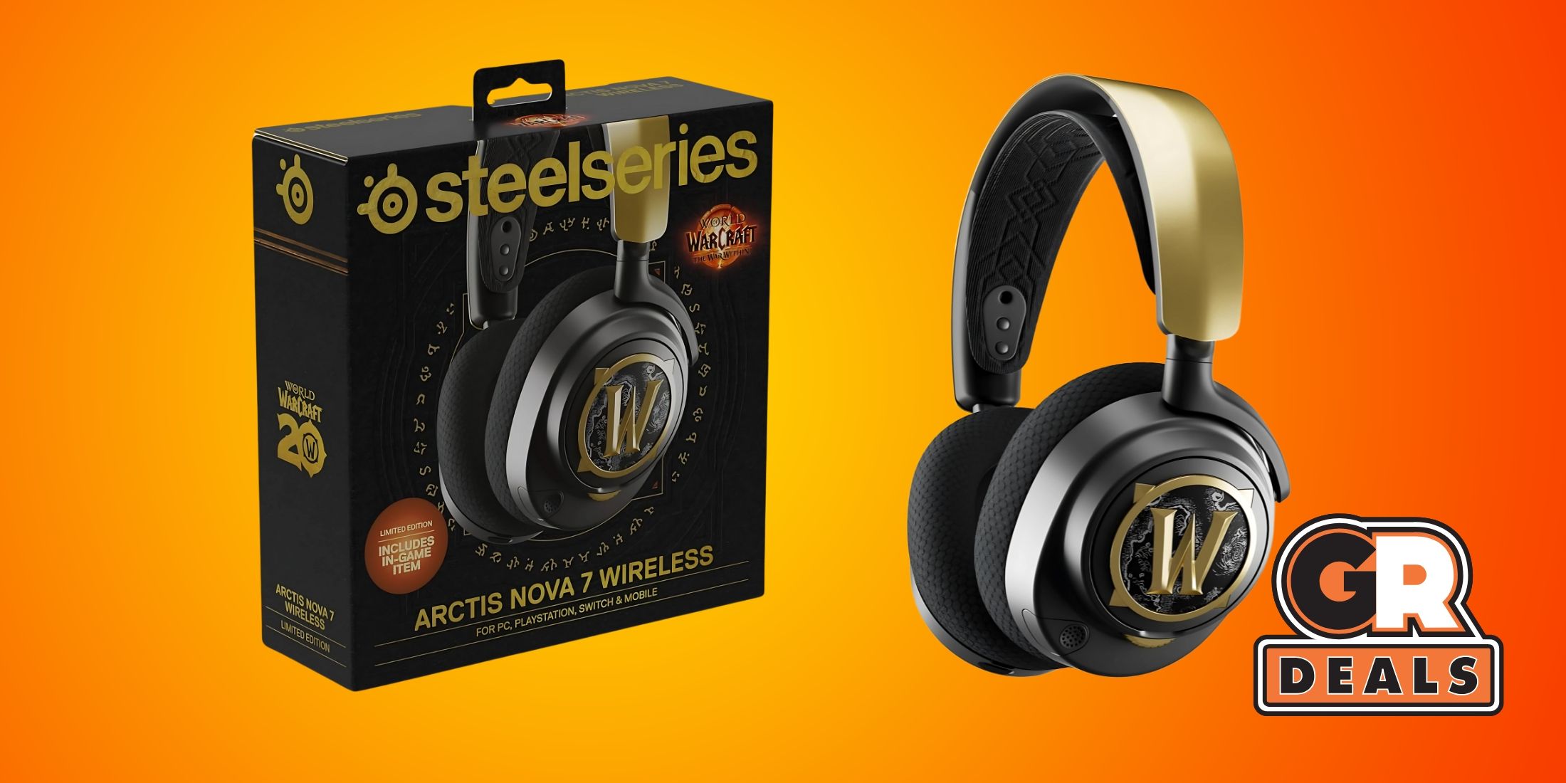 World Of Warcraft-Themed Arctis Nova 7 Wireless Headset On Sale