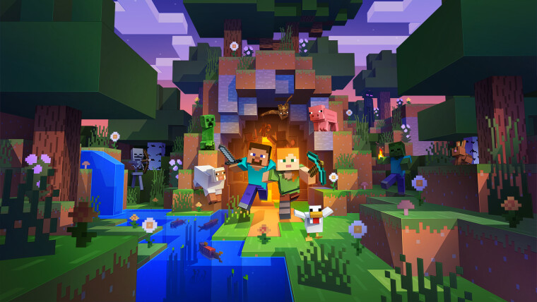 Official Minecraft wallpaper