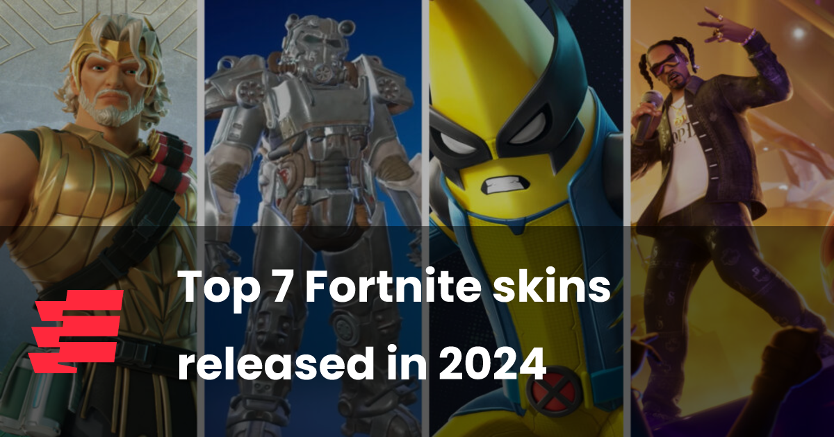 Top 7 Fortnite skins released in 2024