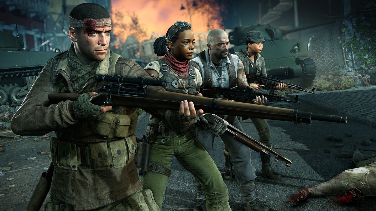 Characters in Zombie Army 4: Dead War.