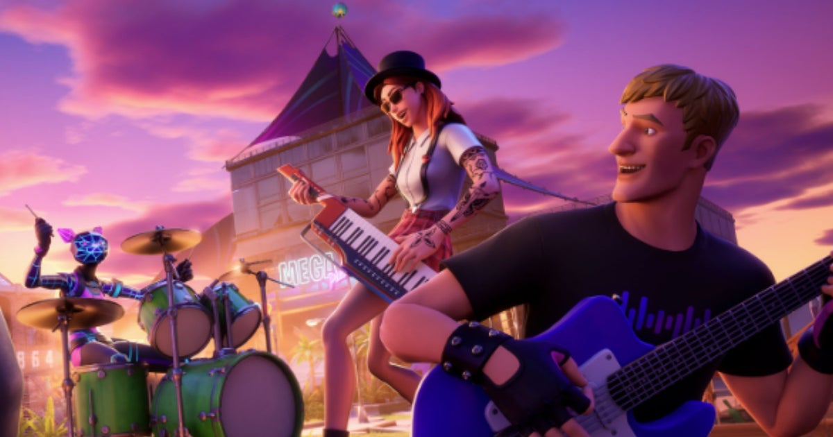 Fortnite Festival is getting local co-op, rekindling memories of Rock Band