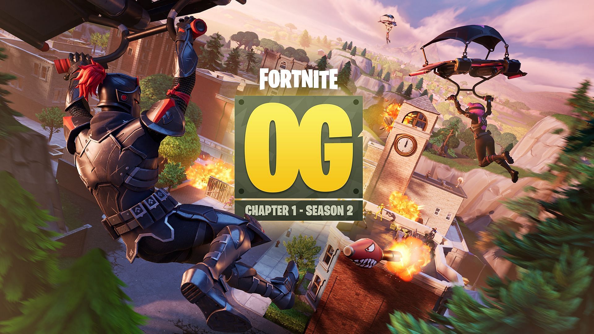 Fortnite OG Chapter 1 Season 2 launches on January 31, 2025 (Image via Epic Games)