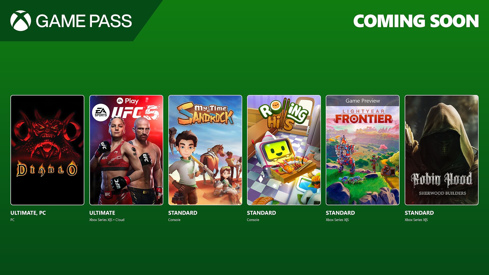 Game Pass adds Diablo (PC) and UFC 5 to start off 2025