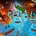 Obtenez la peau de Mr. Meeseeks dans Fortnite Mr. Meeseeks skin is now in Fortnite (Image via Epic Games)