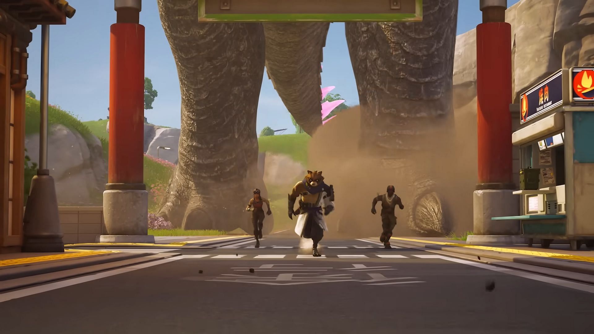The Hajime skin is now in Fortnite (Image via Epic Games)