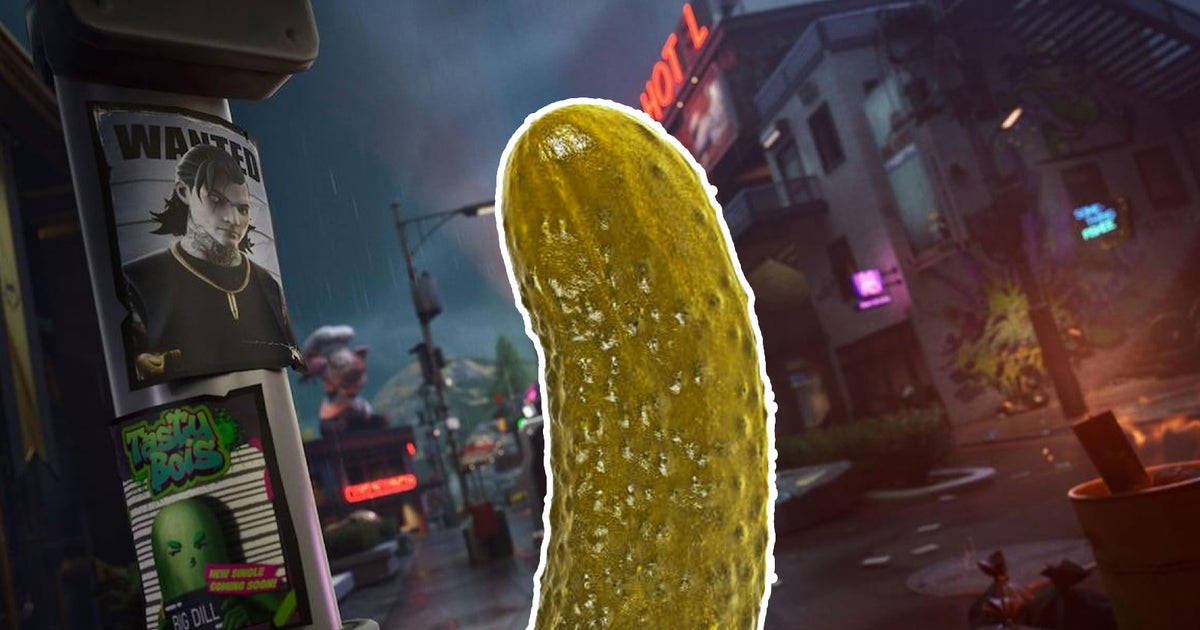 Fortnite's new crime season will let you play as a giant pickle