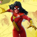 Obtenez le skin Spider-Woman dans Fortnite The Spider-Woman (Marvel) skin is now in Fortnite (Image via Epic Games)