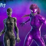 The She-Venom and Agony (Symbiotes) skins are now in Fortnite (Image via Epic Games)