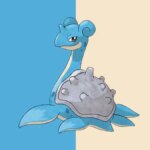 Lapras, an aquatic dinosaur-like Pokemon