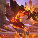 Déjouer la statue du dragon de lave dans Genshin Impact How To Defeat The Lava Dragon Statue In Genshin Impact