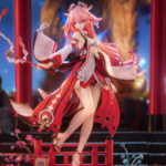 Une figure de Yae Miko de Genshin Impact arrive hors de Chine Genshin Impact Yae Miko Astute Amusement figure by Apex-Toys