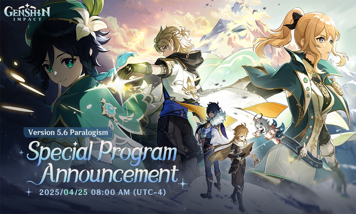 Genshin Impact 5.6 Livestream date and time