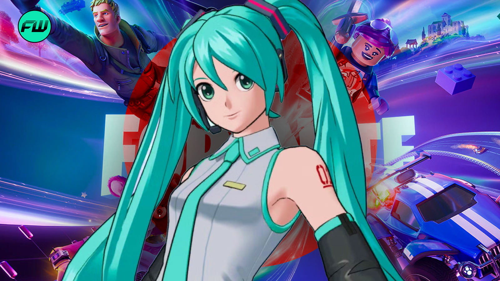 Hatsune Miku in Fortnite