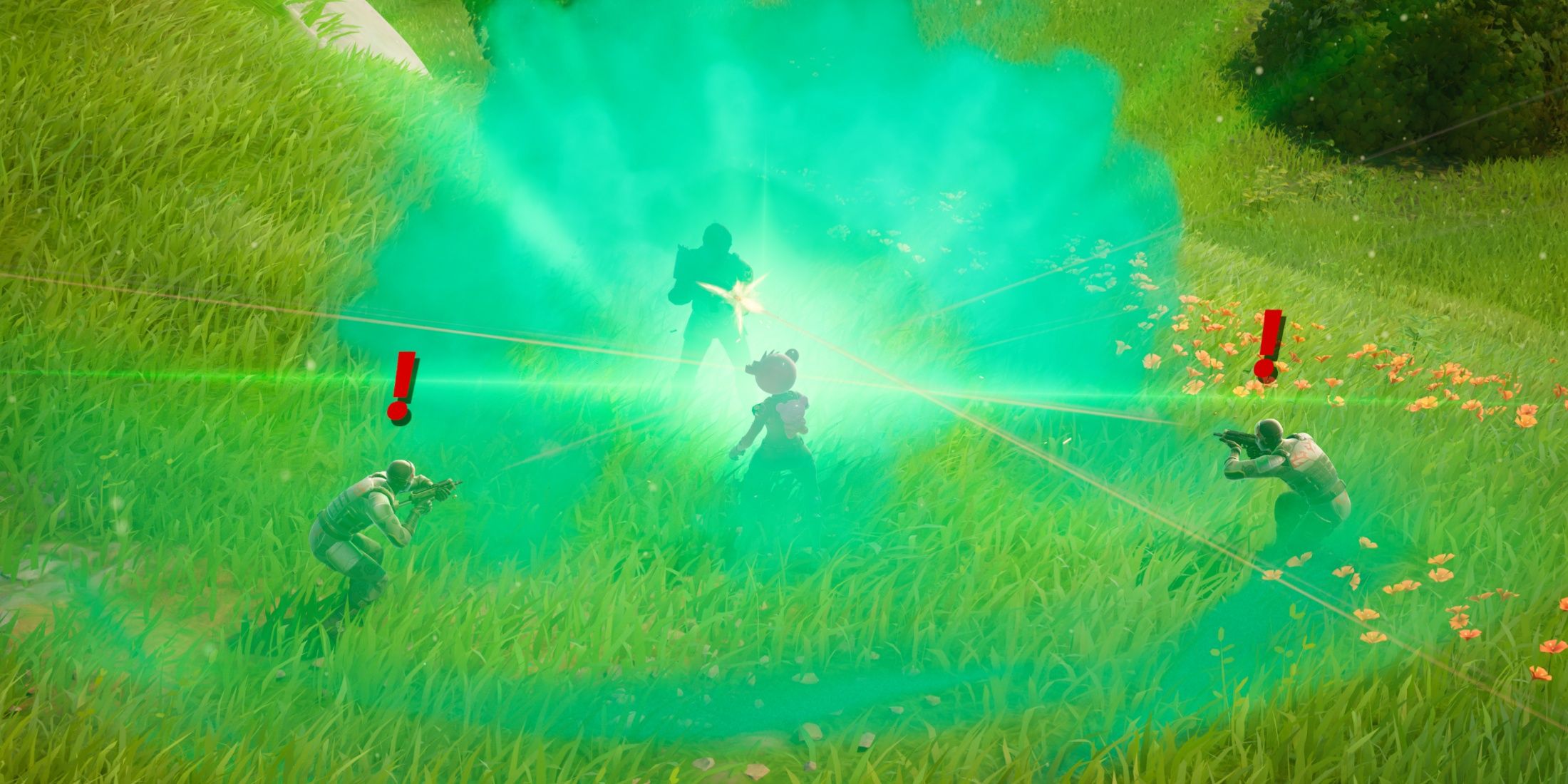 How to Easily Heal Yourself and an Opponent at the Time in Fortnite