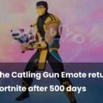 Le retour de l'emote Catling Gun dans Fortnite après 500 jours The Catling Gun Emote returns to Fortnite after 500 days